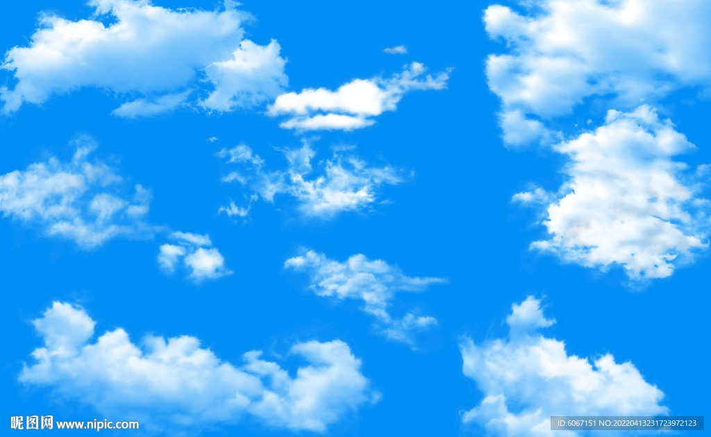 蓝天白云