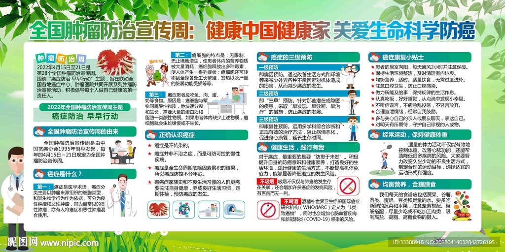 全国肿瘤防治宣传