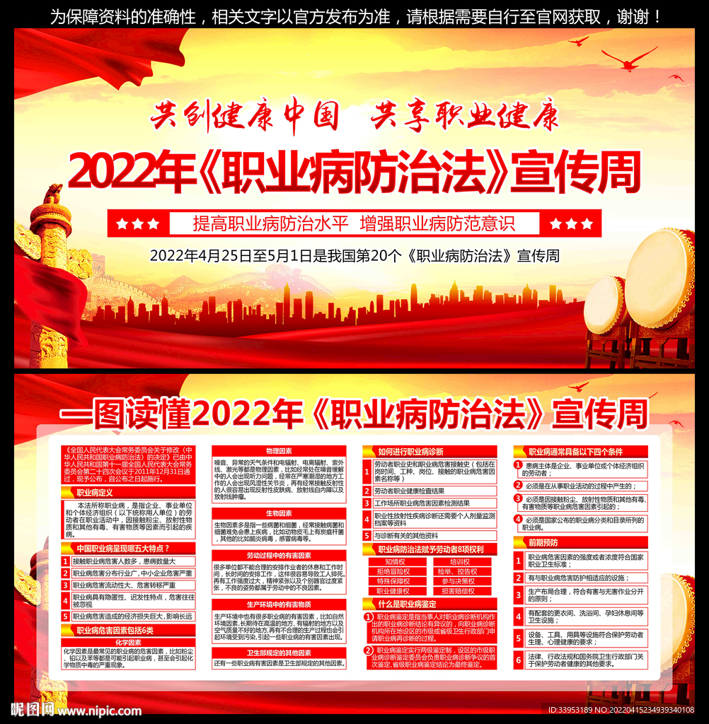 职业病防治法 宣传周