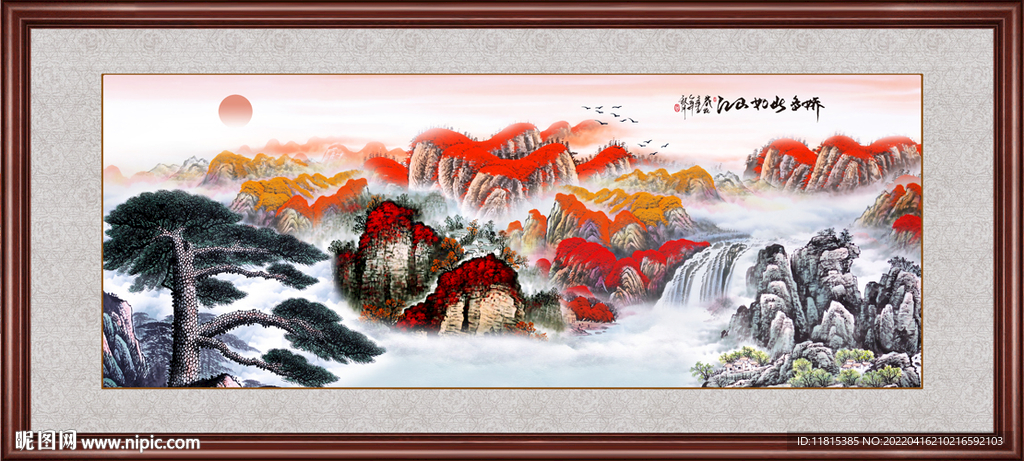 国画山水