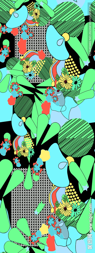 热带花