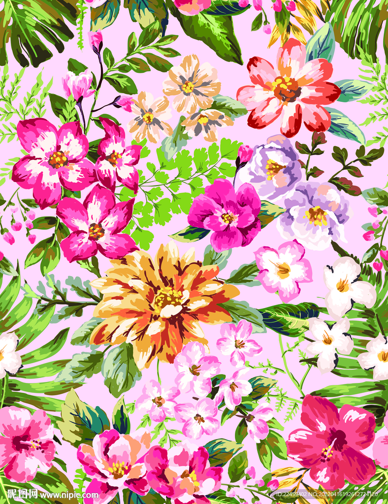 热带花
