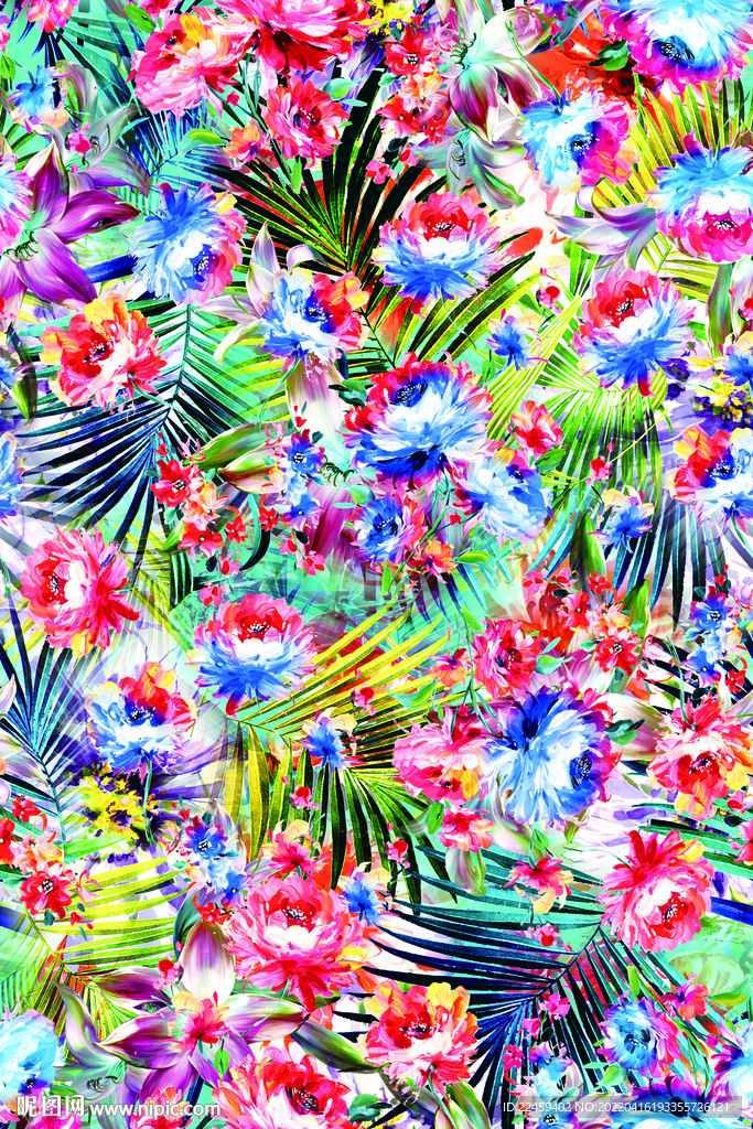 热带花