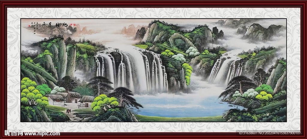 国画山水