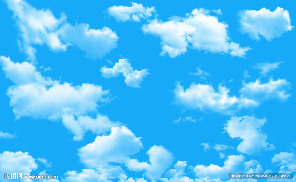 蓝天白云