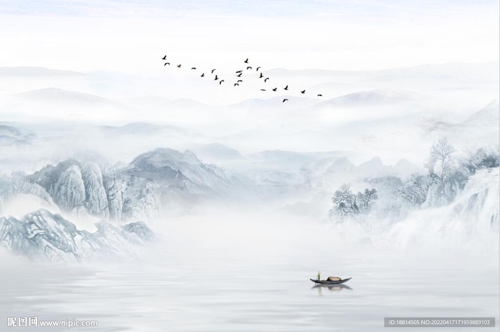 新中式背景墙