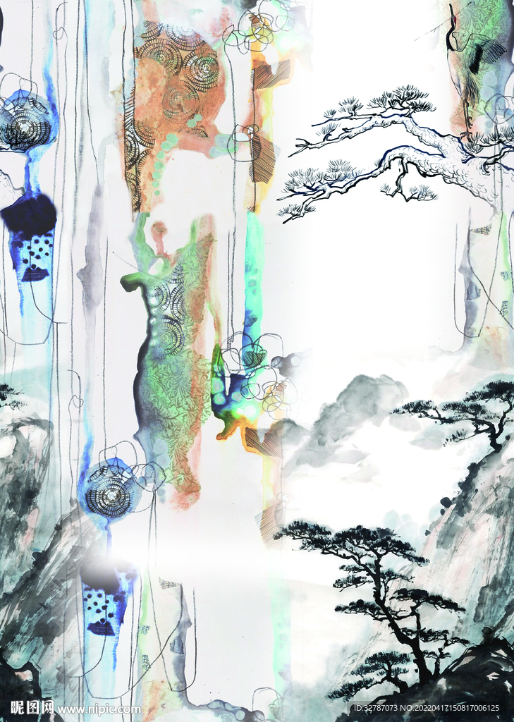 手绘花