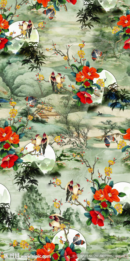 手绘花