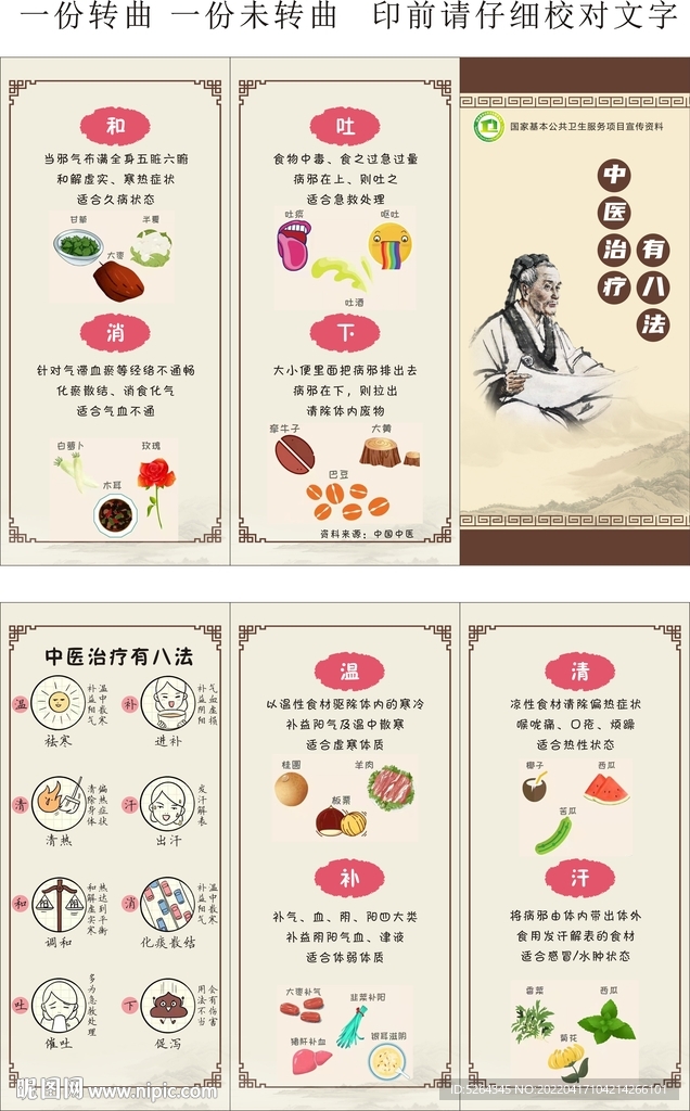 中医治疗八法