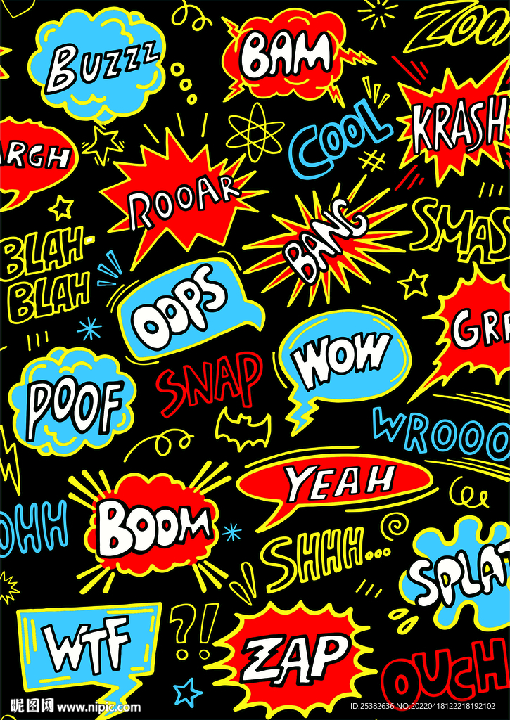 文字图案艺术字体