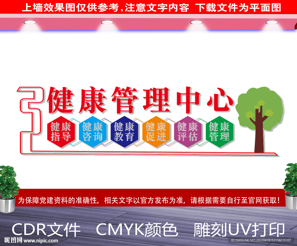 健康管理中心展板