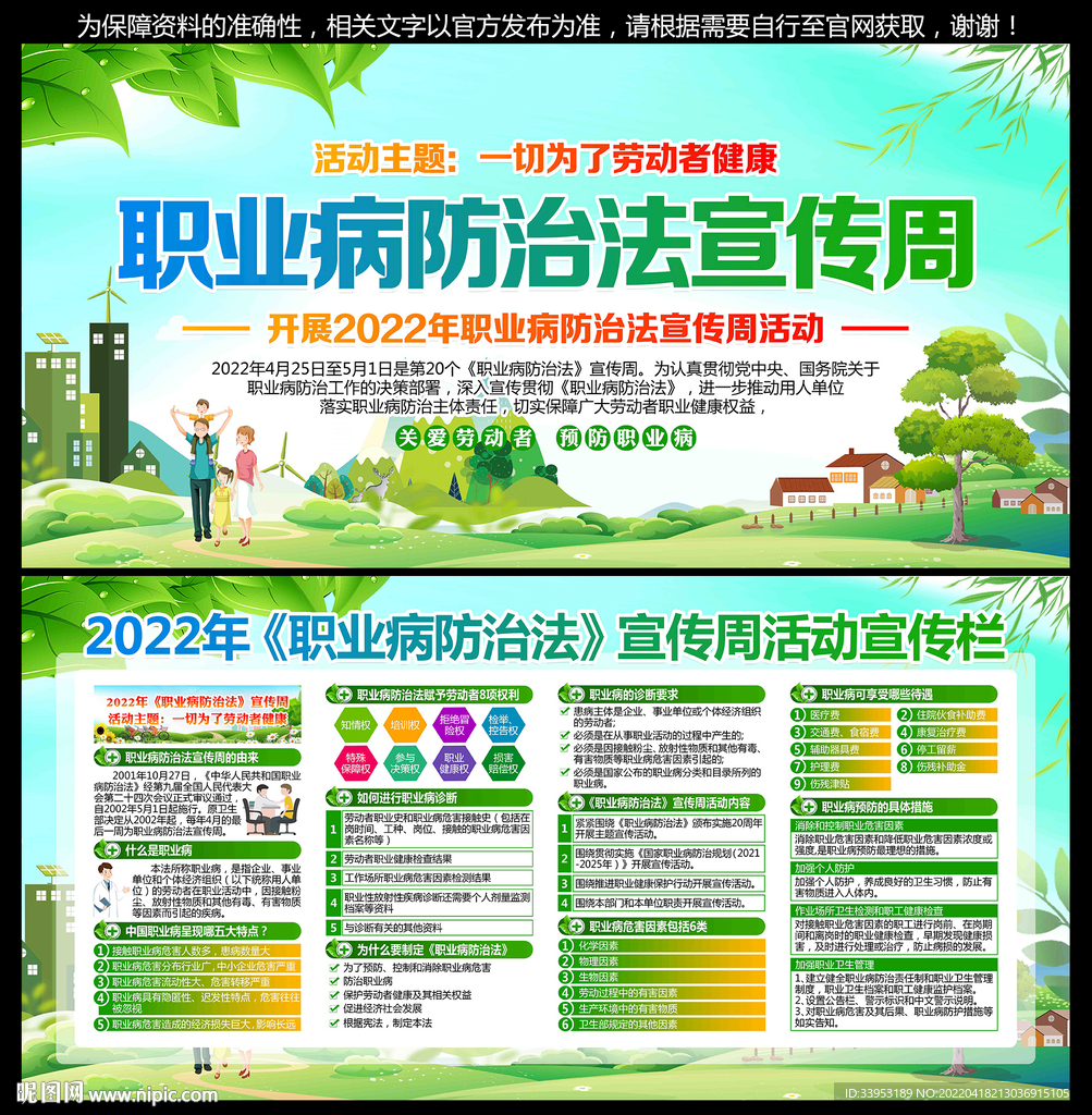 职业病防治法 宣传周