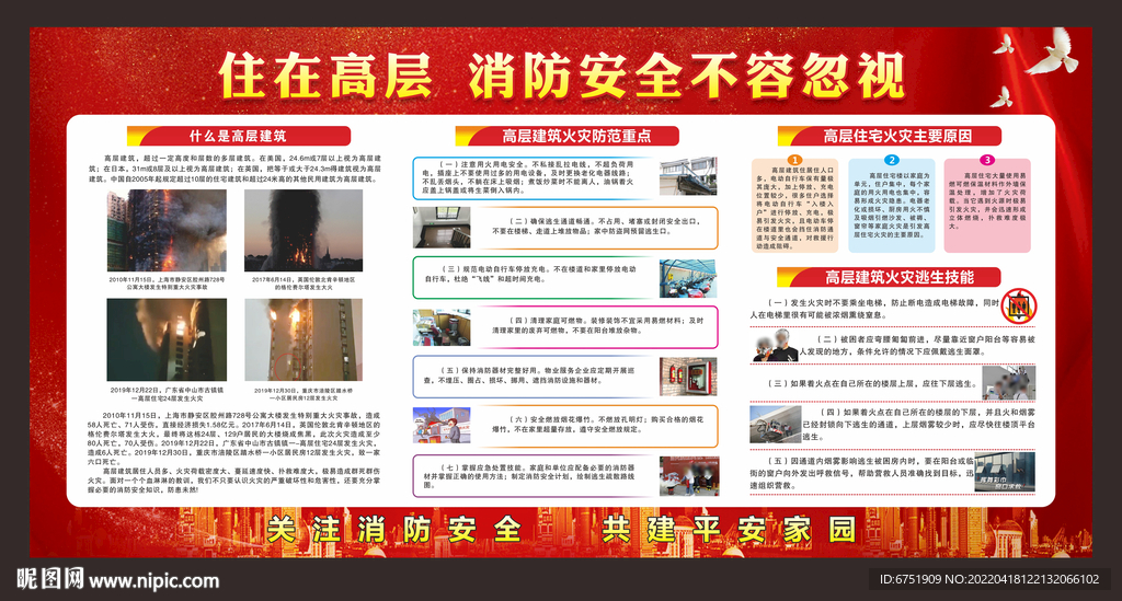 社区高层火灾
