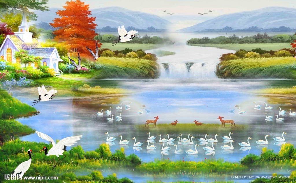 风景油画