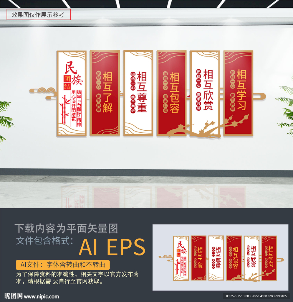 民族团结文化墙