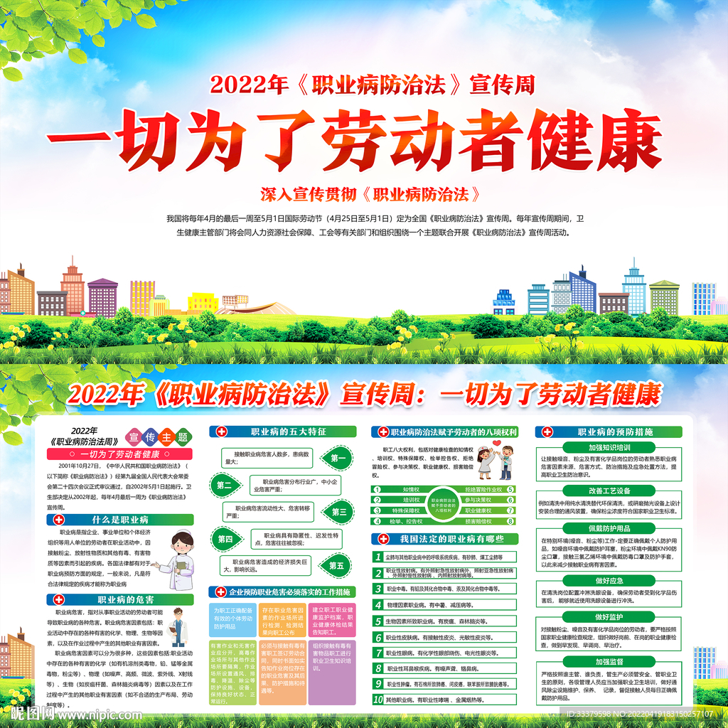 职业病防治法宣传周