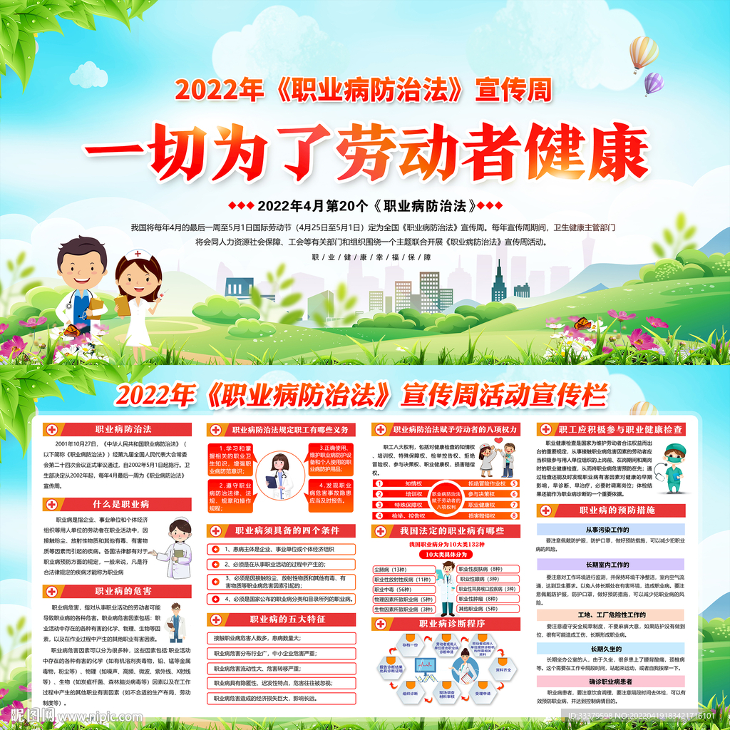 职业病防治法宣传周