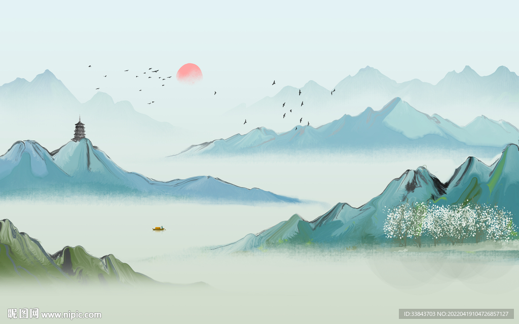 山水