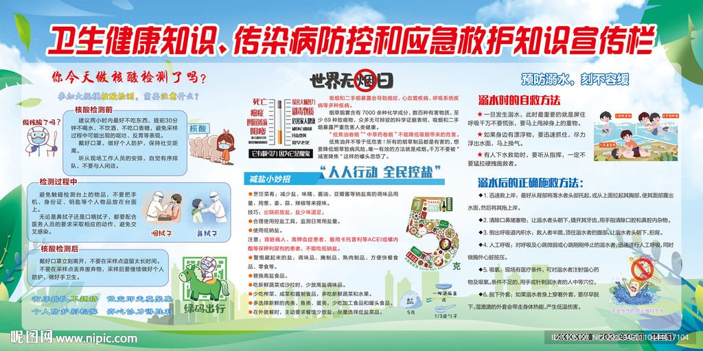 健康宣传栏