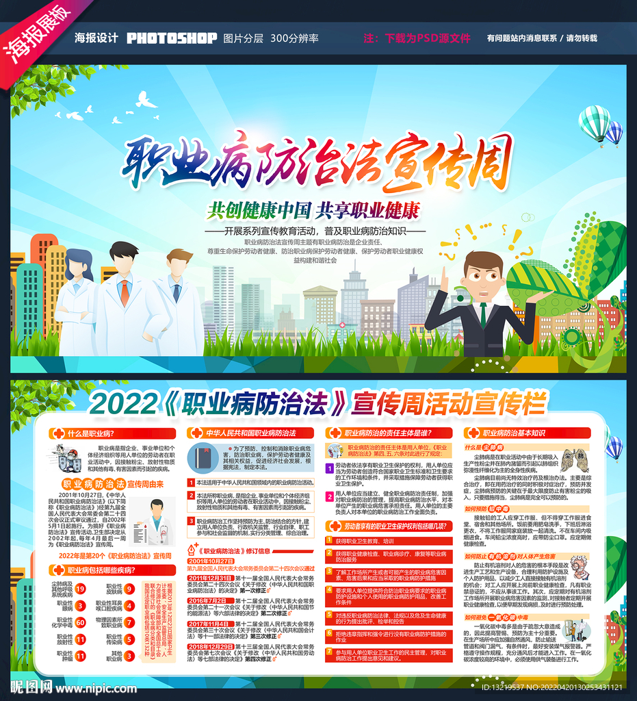 职业病防治法宣传周