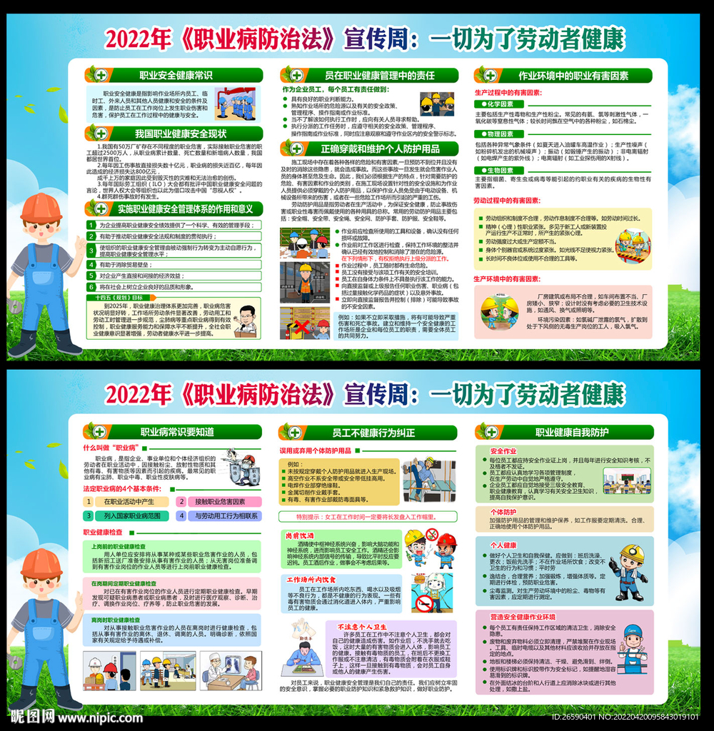 职业病防治法宣传周