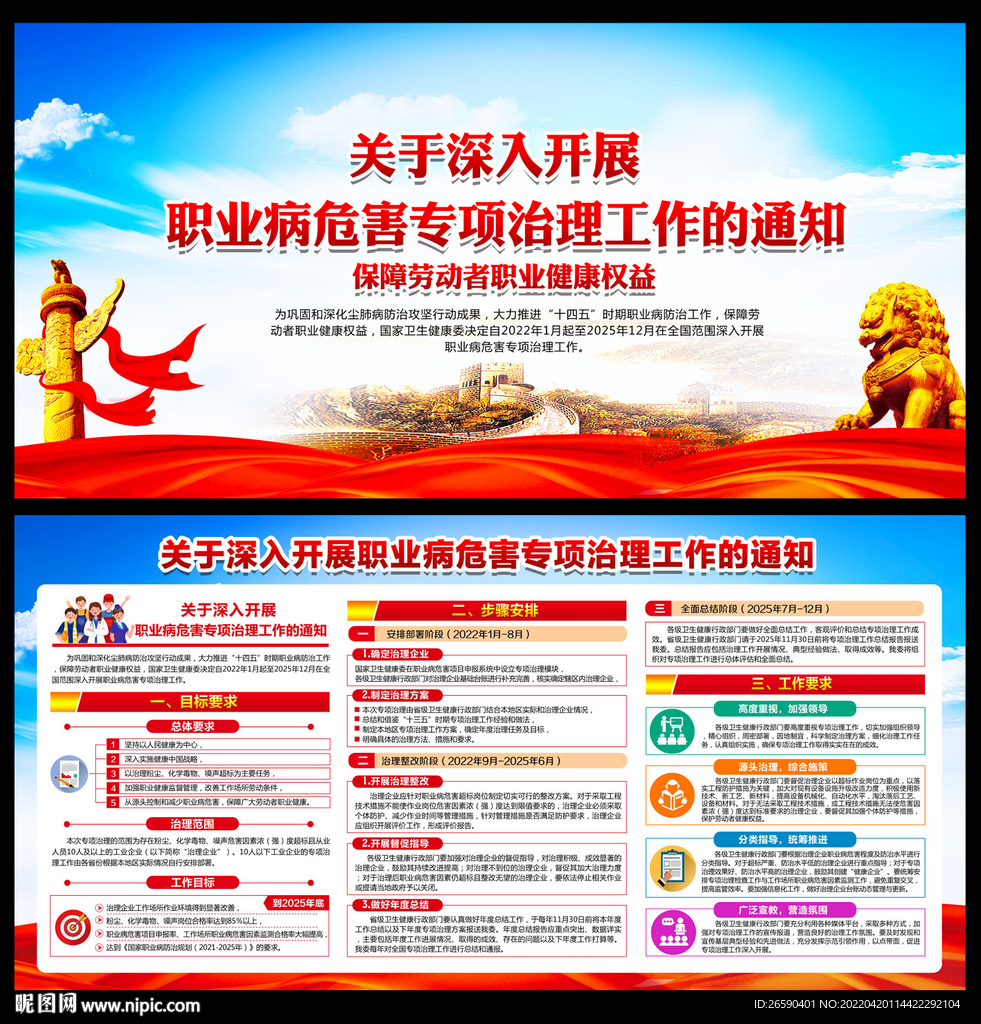 职业病危害专项治理工作