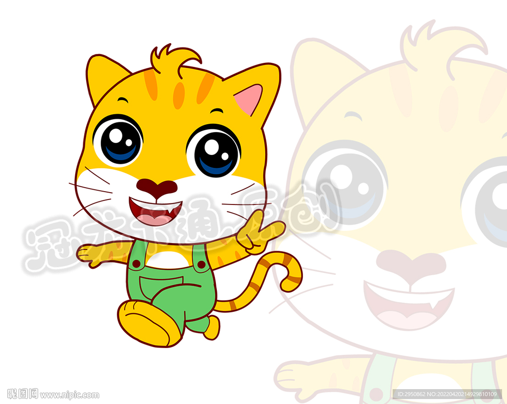 可爱小猫绿能版