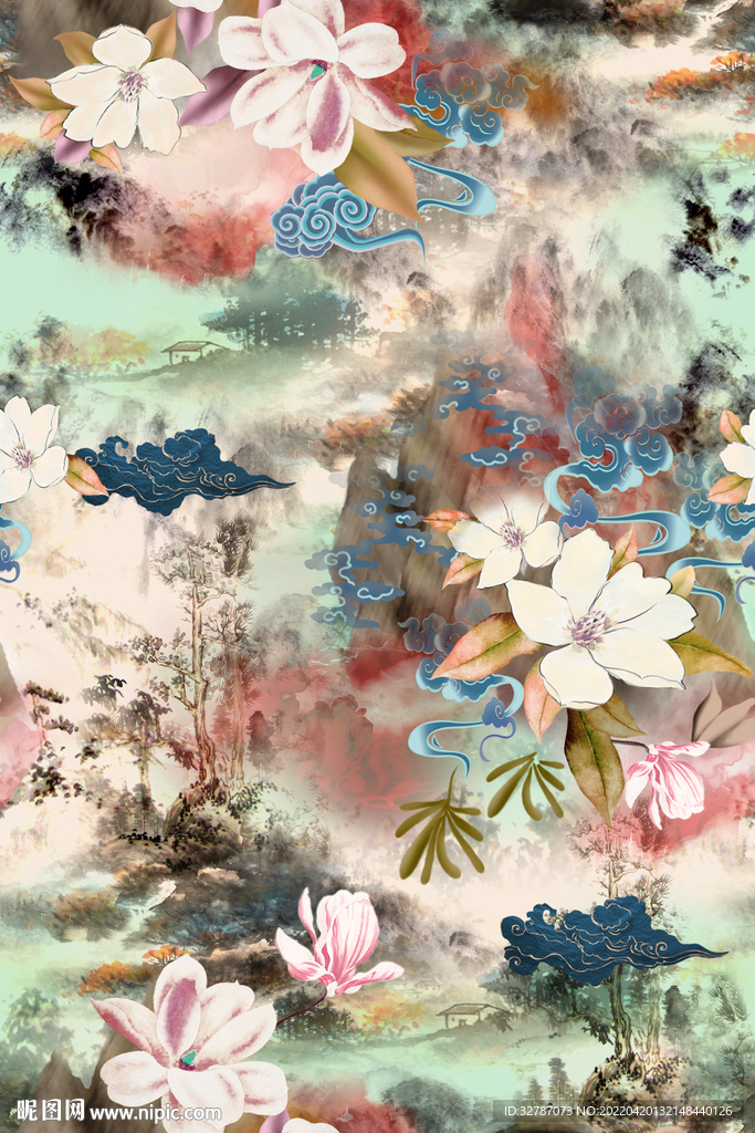 手绘花