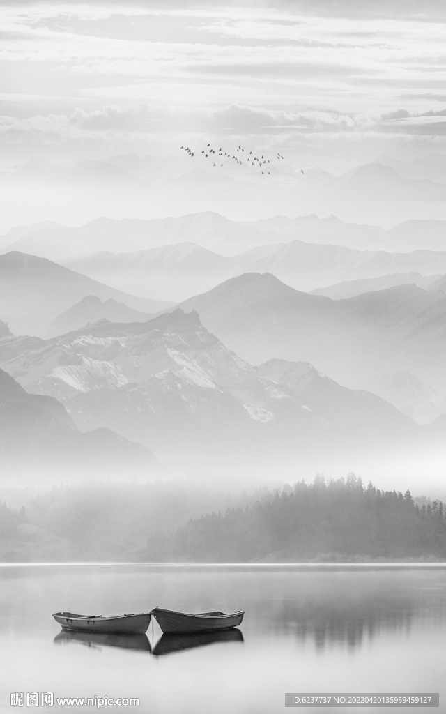 玄关山水画