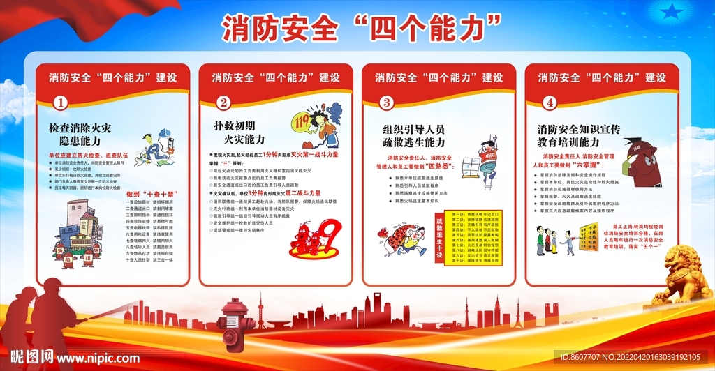 消防安全四个能力