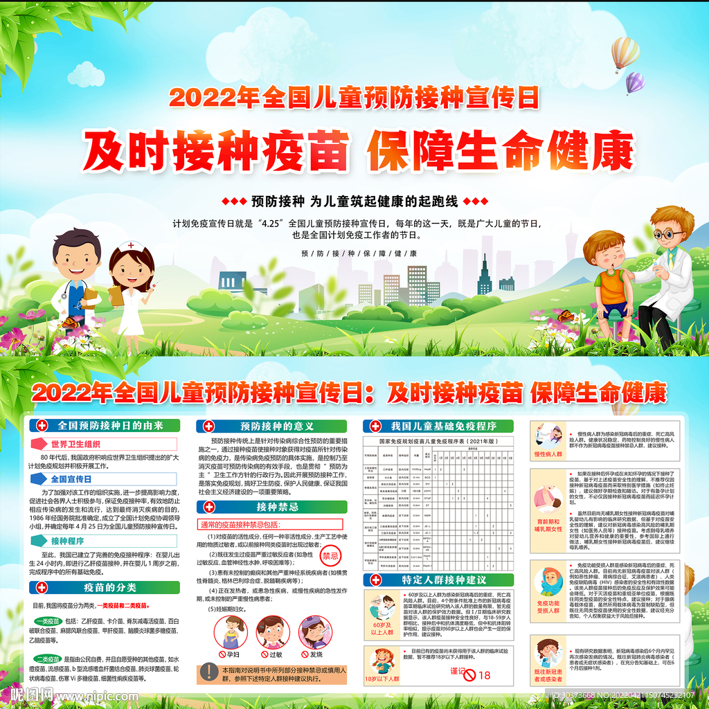 2022年儿童预防接种日