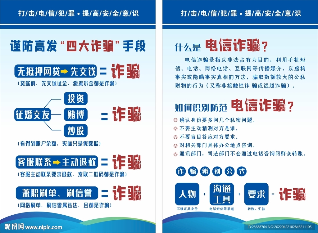 四大诈骗手段