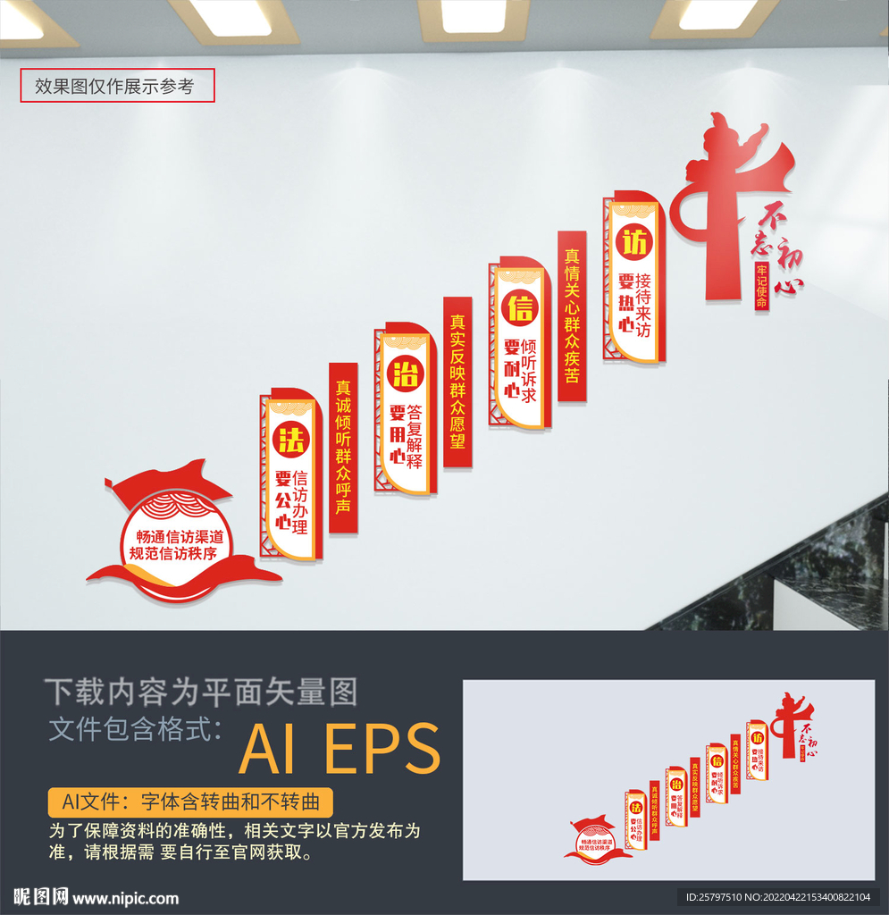 信访楼梯文化墙