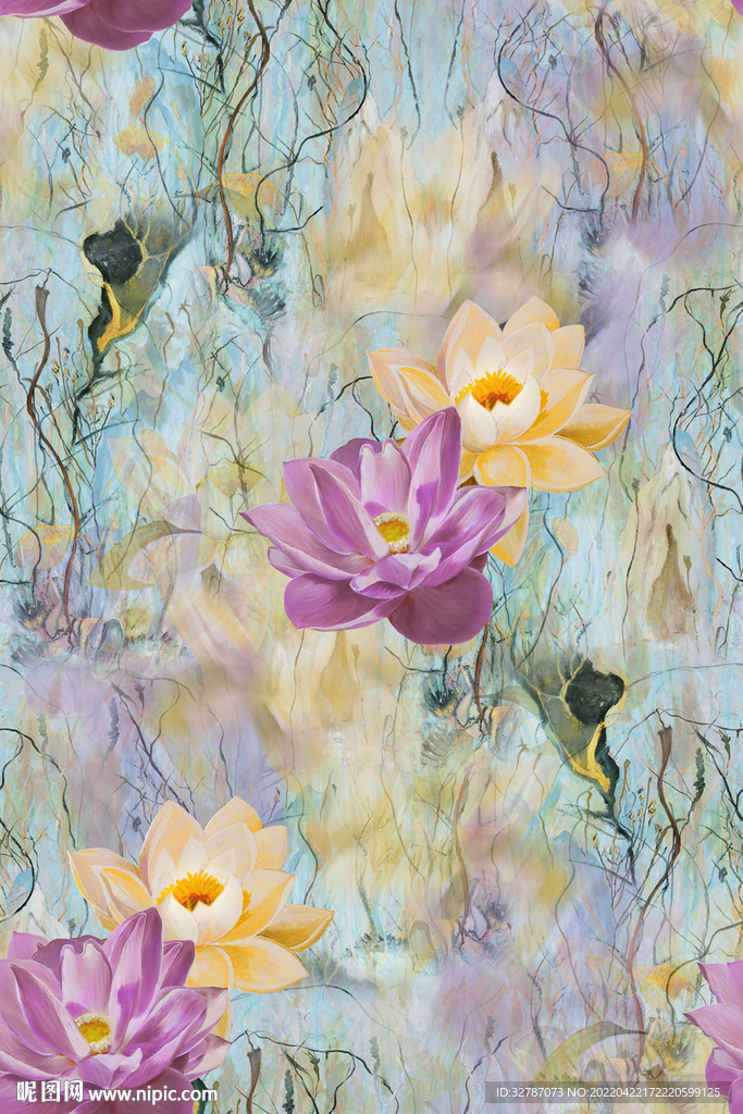 手绘花