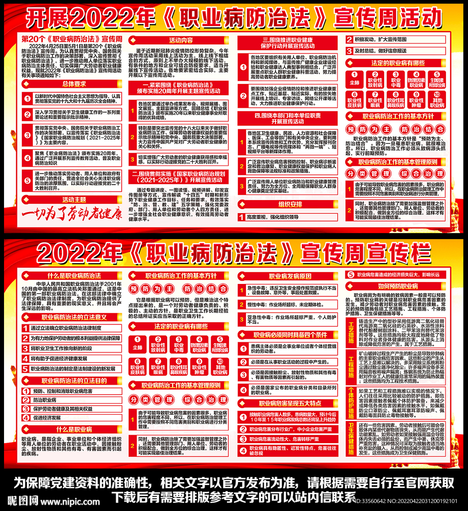 职业病防治法宣传周