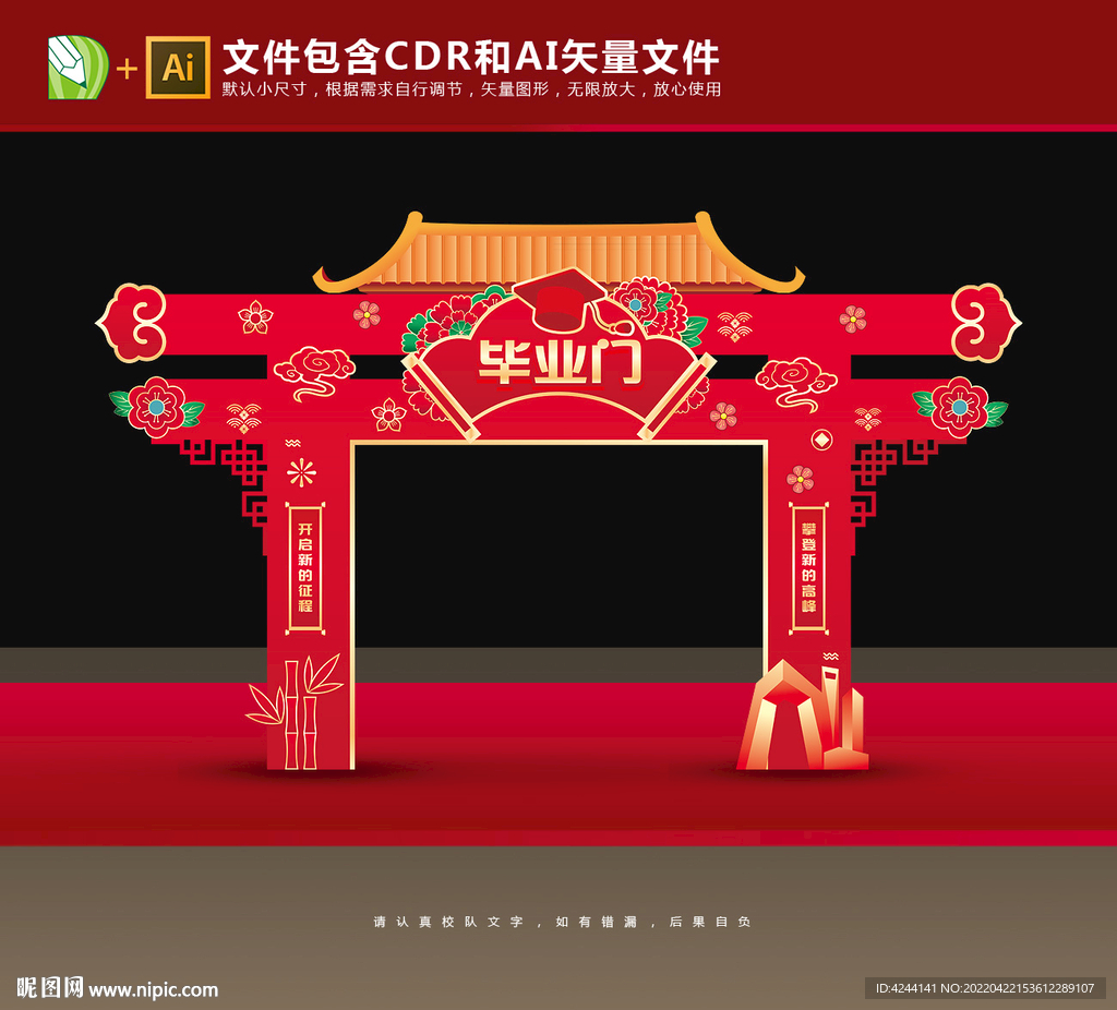 毕业门
