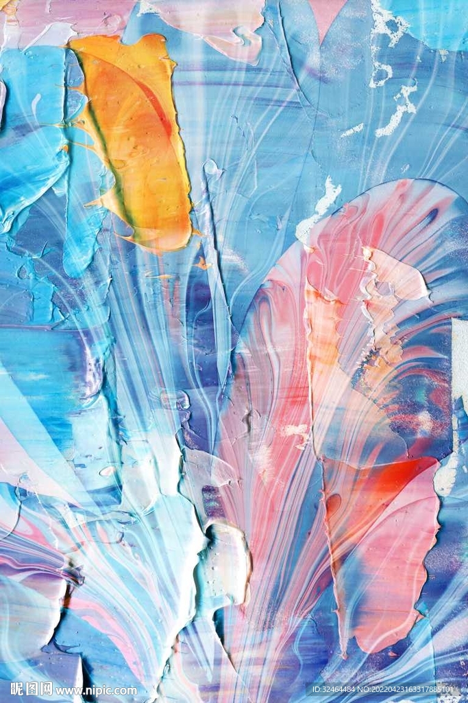 抽象油画