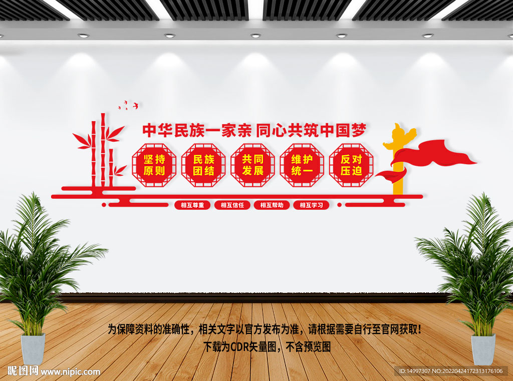 民族团结文化墙