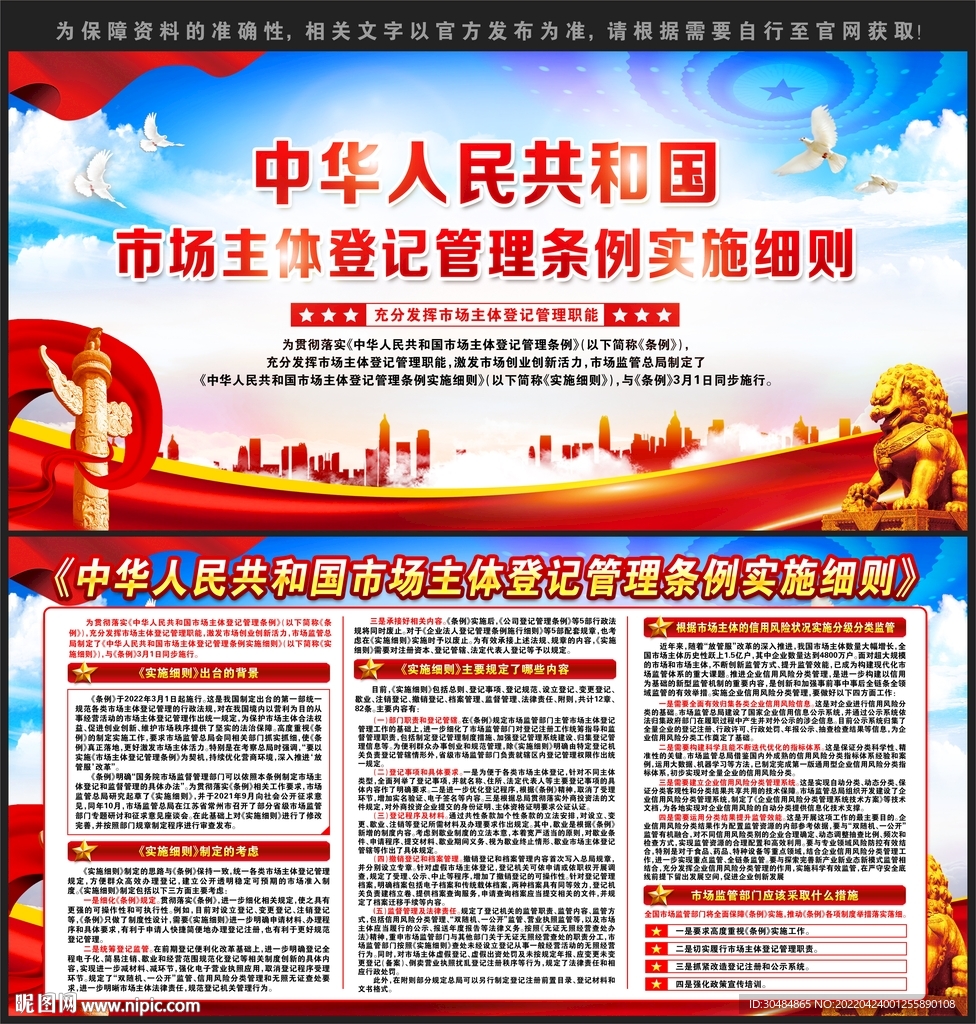 市场主体登记管理条例