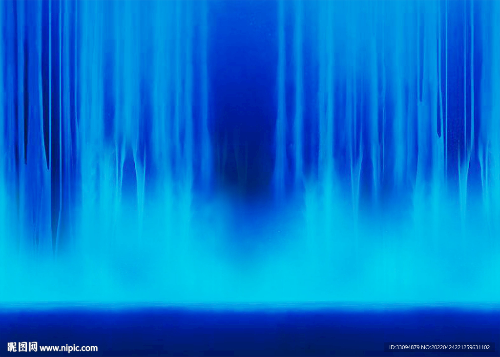 抽象流水瀑布背景墙