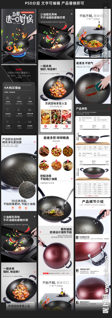 锅具分层文件