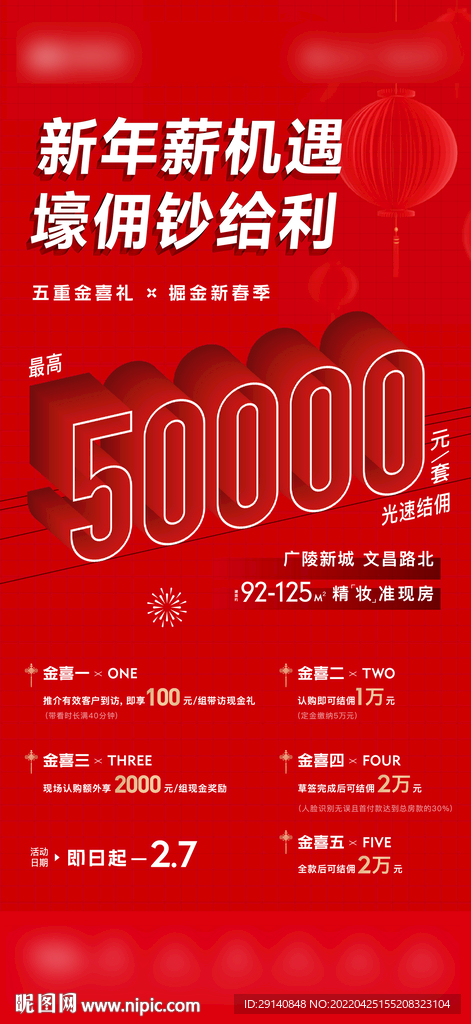 地产政策优惠大字报