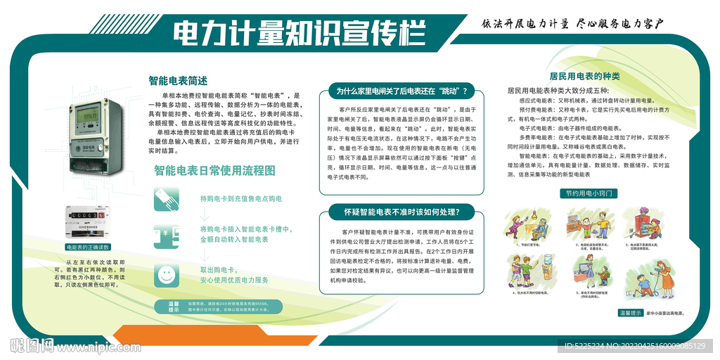 电力计量知识宣传栏