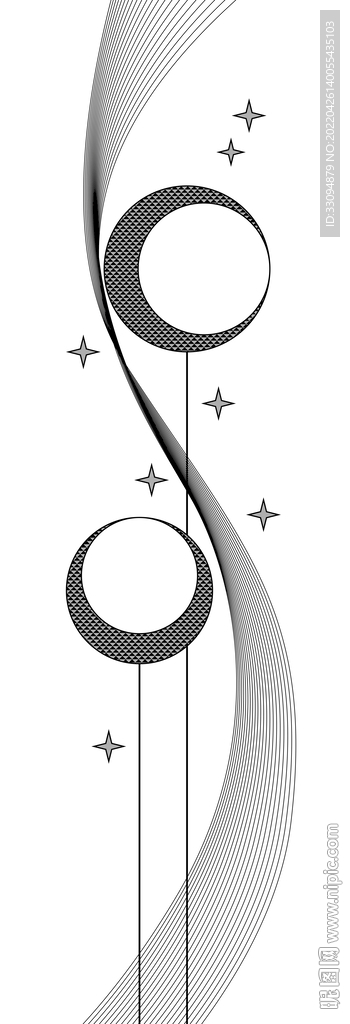 高清分层透明底平开门打印图