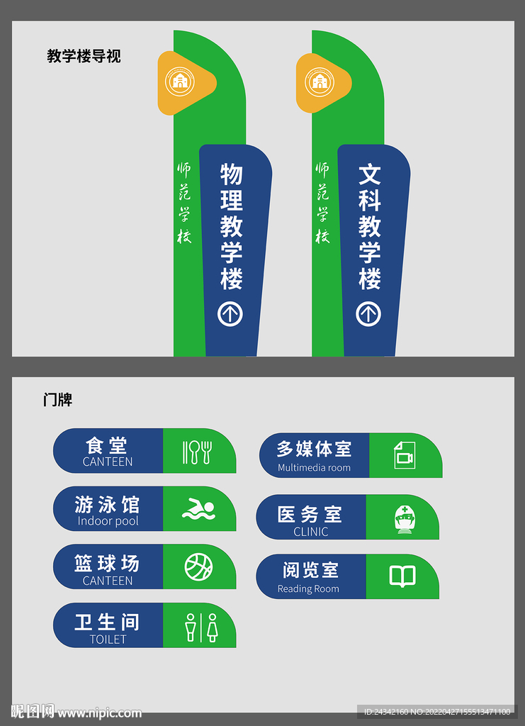 校园导视牌