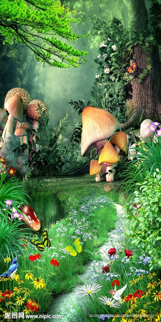 梦幻森林小路玄关