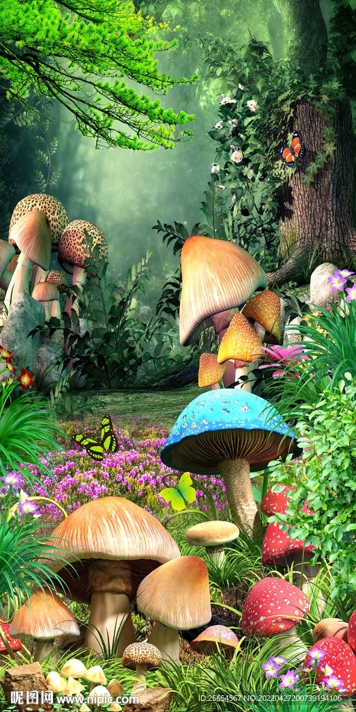 梦幻森林过道玄关