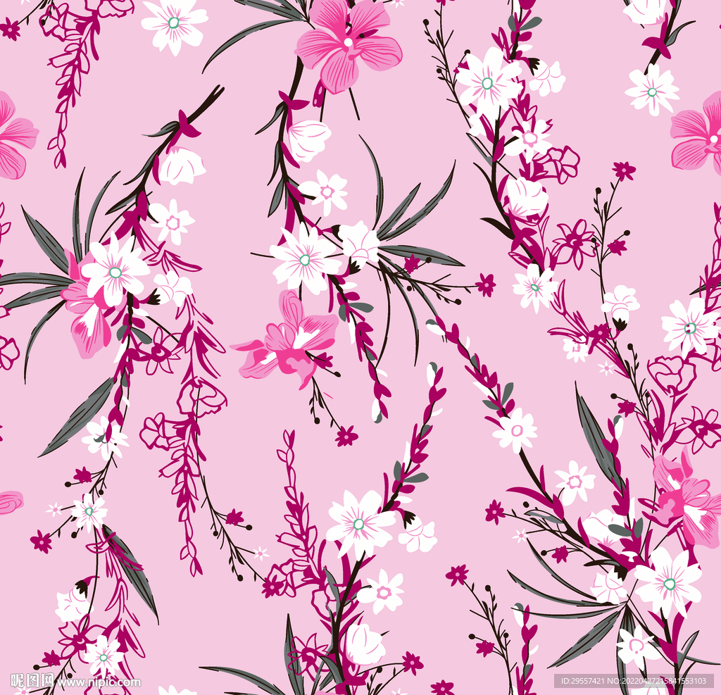 小碎花 