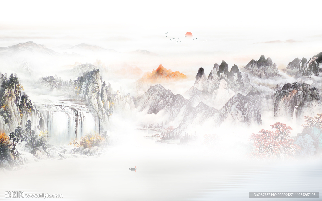水墨山水