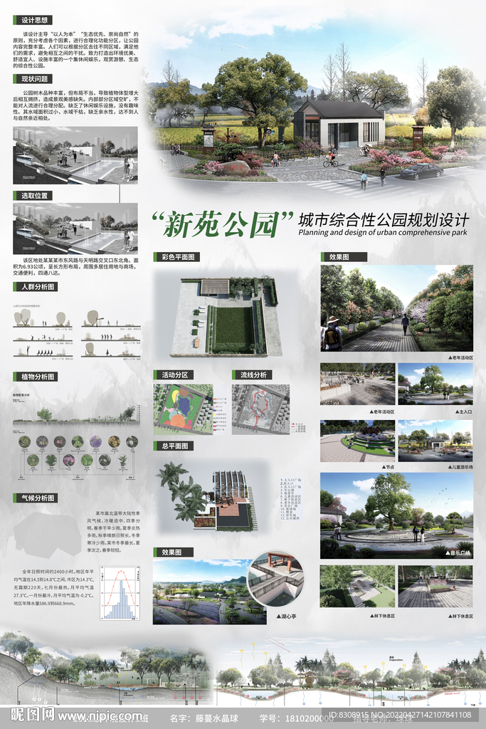 2022毕业设计环艺设计展板